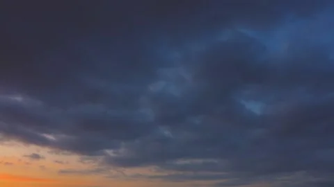 Video Full HD Summer Sunset Sky Background. Timelapse. Stock Footage 234977108
