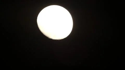 Video of a Full Moon Video stock 274018564