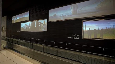 A video of futuristic concepts and visualizations displayed on the monitors.. Stock Footage 296487418