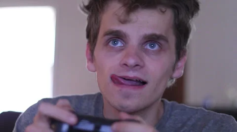 Video game boy Stock Footage 37042306