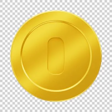 Video game coin Stock Illustration