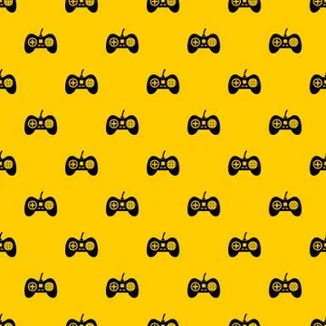 Video game console controller pattern 스톡 일러스트