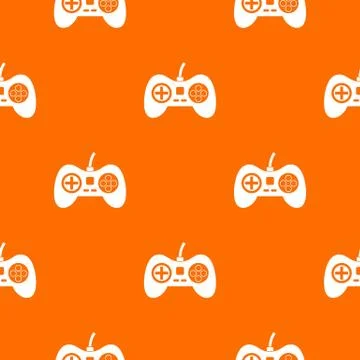 Video game console controller pattern seamless 스톡 일러스트