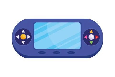 Video game console handle Illustration