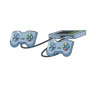 Video game console icon イラスト素材