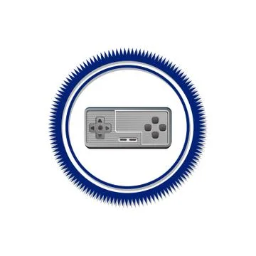 Video game console theme Stock-Illustration