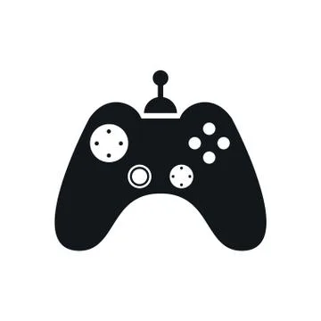 Video game control handle icon 스톡 일러스트