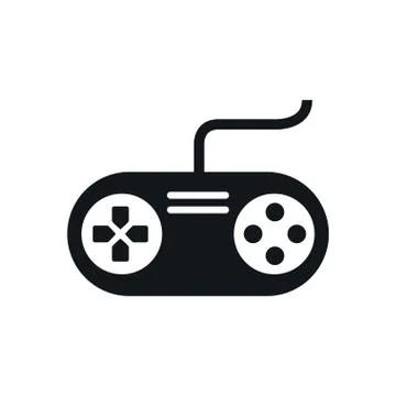 Video game control handle icon 스톡 일러스트