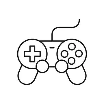 Video game control handle icon イラスト素材