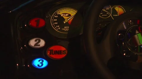 Video game controller in gaming center Stock Footage 54593483