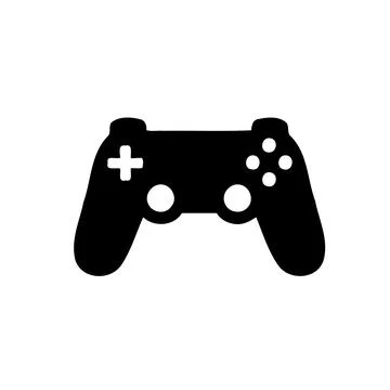Video Game Controller Icon.  Concept of gaming, entertainment, and play. Stock Illustration