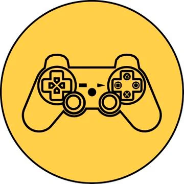 Video game controller Ilustração Stock