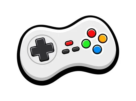 Video game controller Stock Illustration