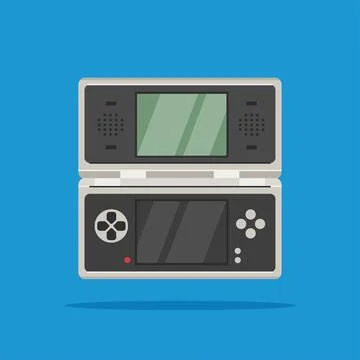 Video game controller. illustration of an electronic device for playing Stock Illustration