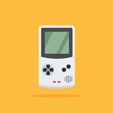 Video game controller. illustration of an electronic device for playing Stock Illustration