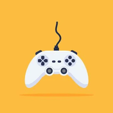 Video game controller. illustration of an electronic device Stock Illustration