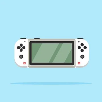 Video game controller. illustration of an electronic device Stock Illustration
