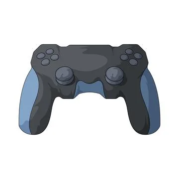 Video game controller illustration Stock Illustration