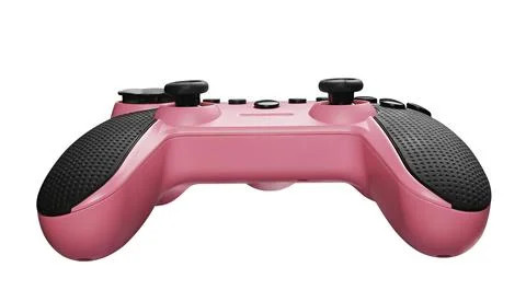 Video game controller isolated on white background 写真素材