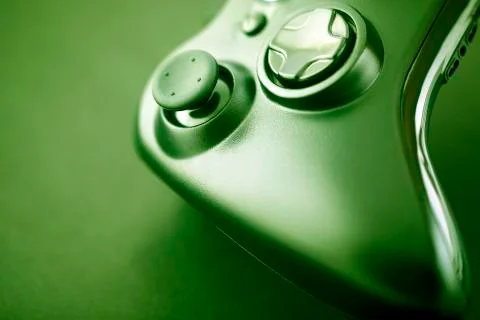 Video game controller macro shot Stock Photos