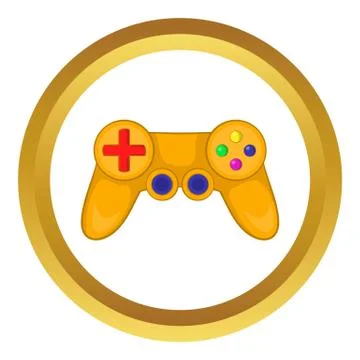 Video game controller vector icon 스톡 일러스트