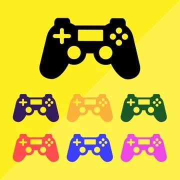 Video Game Controller Vector Icon 스톡 일러스트