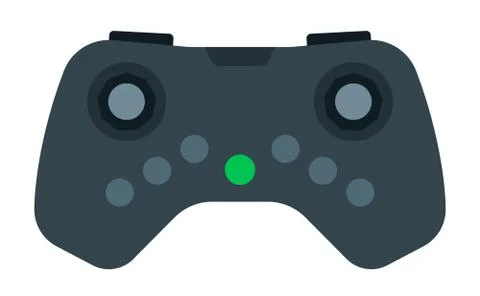 Video game controller vector icon flat isolated Stock Illustration