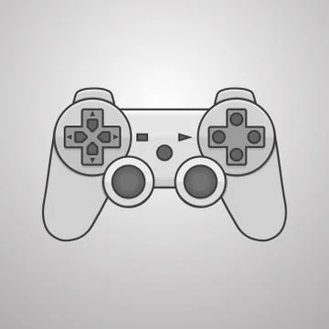 Video game controller vector illustration Illustrazione stock