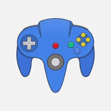 Video game controller vector illustration Stock Illustration