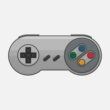 Video game controller vector illustration Stock Illustration