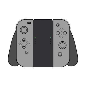 Video game controller vector illustration 스톡 일러스트