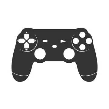 Video game controller. Wireless gamepad. Vector illustration. Stock Illustration