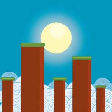 Video game design Stock Illustration