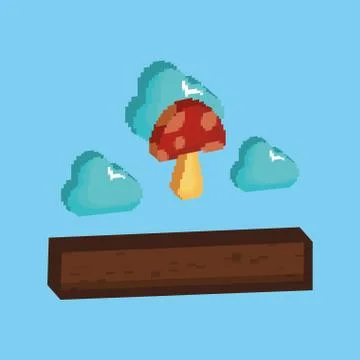 Video game design Stock Illustration