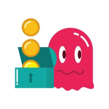 Video game design Stock Illustration