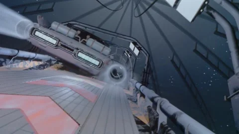 Video game graphics. Stock Footage 163176964