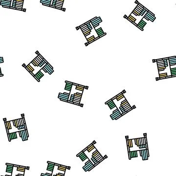 Video game holder vector seamless pattern Stock Illustration