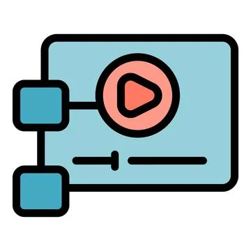 Video game icon vector flat Stock Illustration