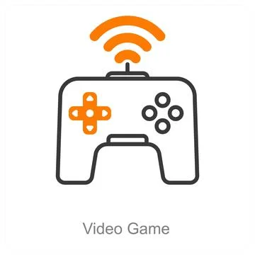 Video Game Stock Illustration