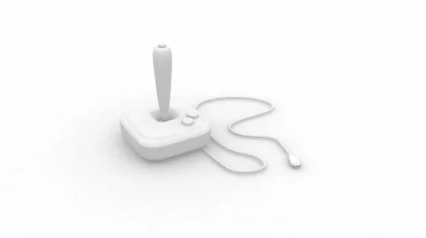 Video game joystick Stock Footage 736801