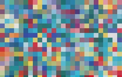 Video Game Pixel Background. Stock Illustration