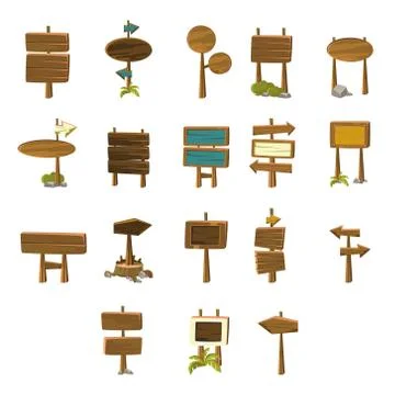 Video Game Pointers Collection Stock Illustration