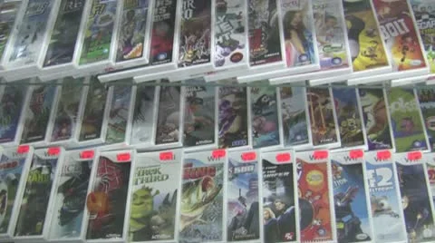 Video Game Store 動画素材 10588119