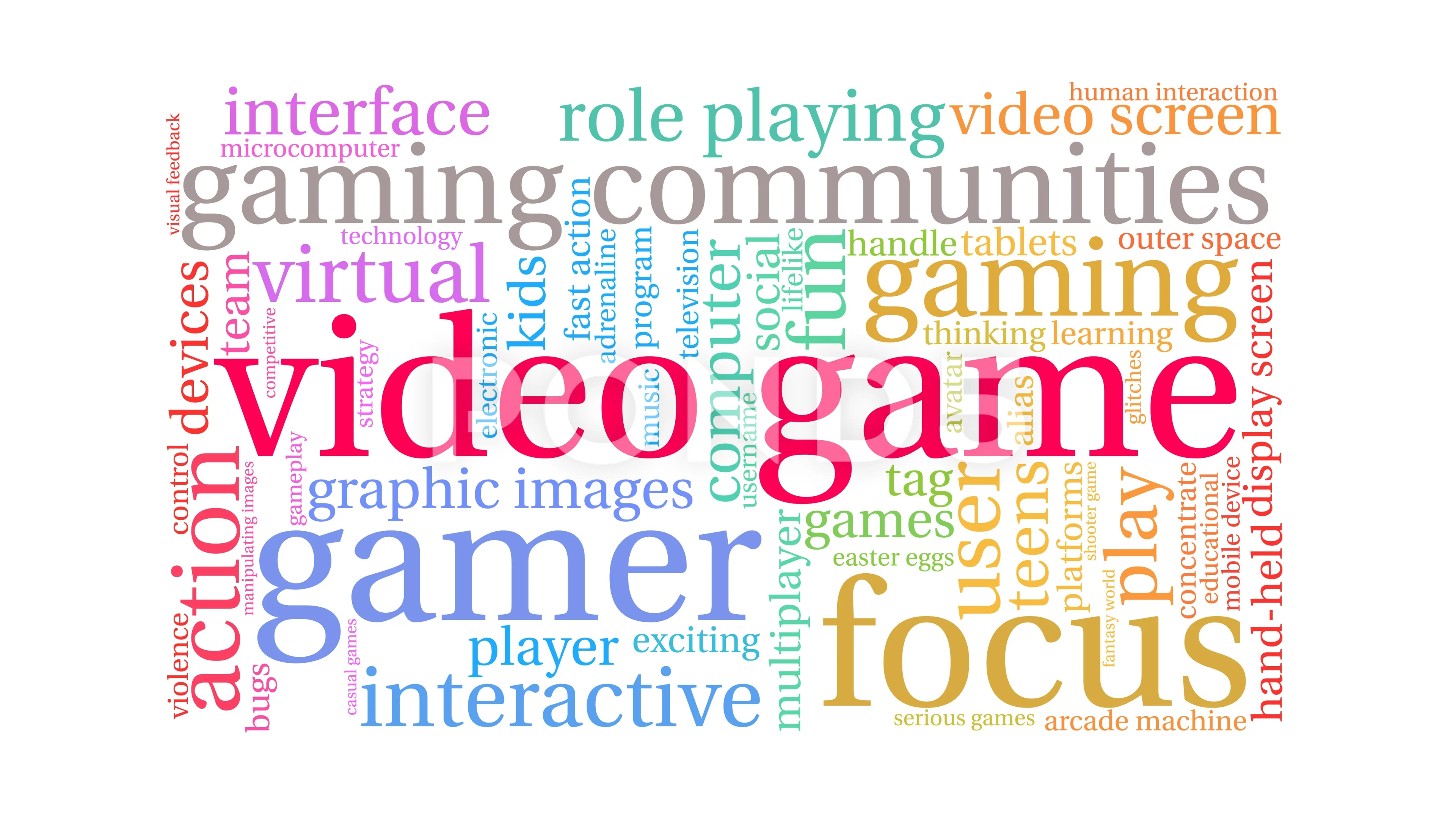 Video Game Word Cloud