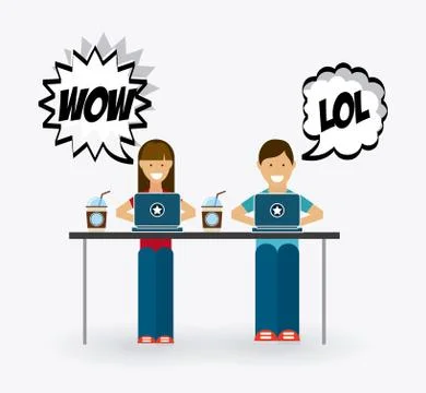 Video gamers design, vector illustration eps10 graphic Illustrazione stock