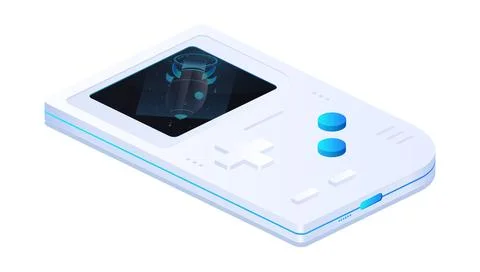 Video games console Stock Illustration