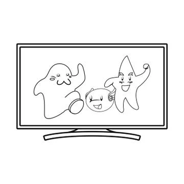 Video games design Stock Illustration