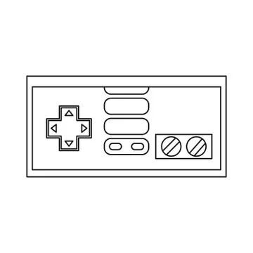 Video games design Stock Illustration