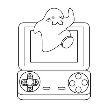 Video games design Stock Illustration