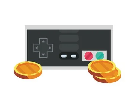 Video games design Stock Illustration